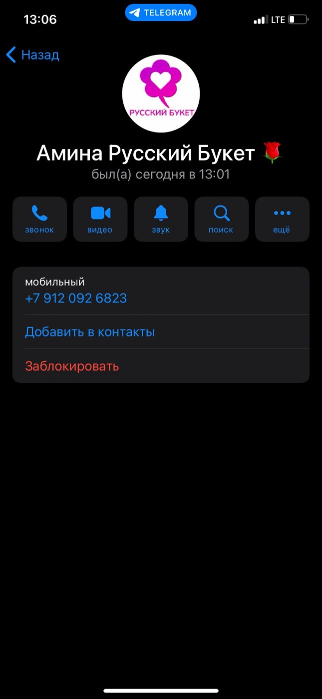 аккаунт с лого