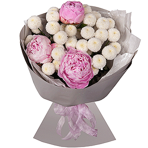 Harmony of Peonies with delivery Vologda