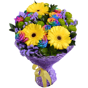 Arrangement "Rainbow dreams" with delivery Vologda