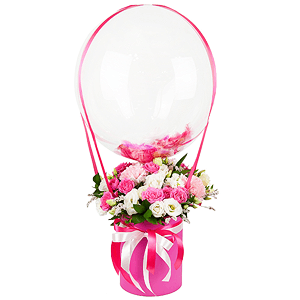 Romantique with bubbles with delivery Vologda