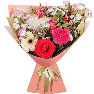 Bouquet in bright colors with delivery Vologda