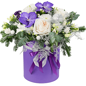 Silver snowflake with delivery Vologda