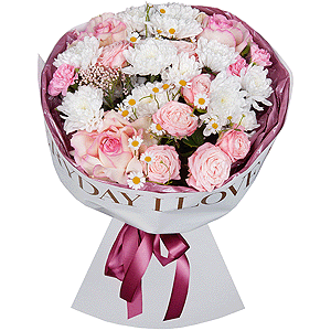 Pink Dawn with delivery Vologda
