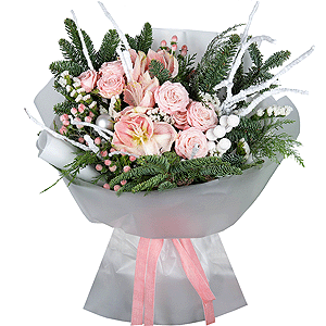 Pink Frost with delivery Vologda