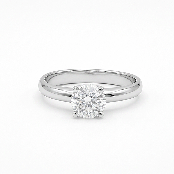 Gold Ring YULUMIA With a 0.9 Carat Diamond with delivery Vologda