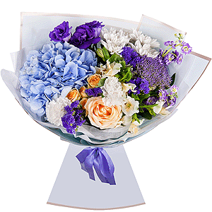Bouquet in purple tones with delivery Vologda