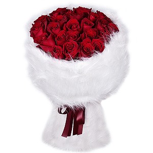 Roses in Fur with delivery Vologda