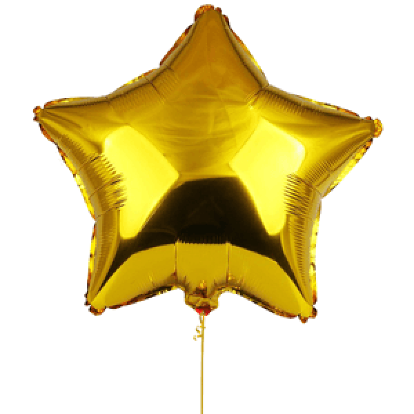 Star foil balloon