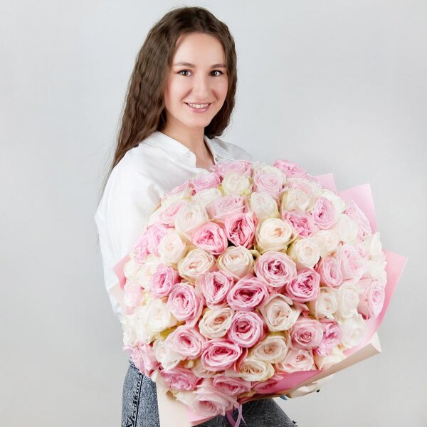 Peony style roses - 163, Wrapping Paper, Ribbon